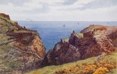 Tintagel, Island and Keep by Alfred Robert Quinton